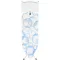 Brabantia vasalódeszka fix tálcával gőzállomásokhoz 124x45cm - C méret, fehér váz, PerfectFlow buborék huzat