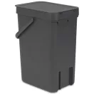 A sötét szürke szín modern és elegáns megjelenést kölcsönöz bármelyik konyhának.
