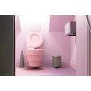 A Brabantia NewIcon pedálos hulladékgyűjtő elegáns platinaszürke színével a modern, minimál stílusú terek tökéletes kiegészítője