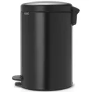 Brabantia Newicon henger formájú fekete kuka