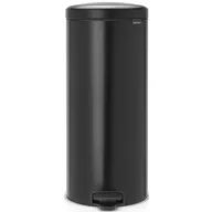   Brabantia NewIcon pedálos szemetes lecsapódásgátló fedővel, 30L, acél, matt fekete
