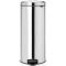 Brabantia NewIcon pedálos szemetes lecsapódásgátló fedővel, acél tartály, 30L, rozsdamentes, fényes