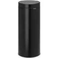   Brabantia Touch Bin New Soft-Touch nyomófedeles szemetes, 30L, acél, matt fekete