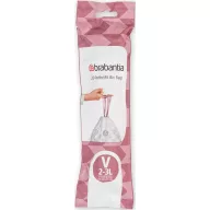   Brabantia PerfectFit méretpontos szemeteszsák, V méret, 2-3L, 20 zsák/tekercs