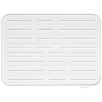   Brabantia szilikon csepptálca, edényszárító szőnyeg bordázott felülettel, 32,5x43,8cm, világosszürke