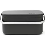   Brabantia konyhai komposztgyűjtő szemetes élelmiszerhulladékhoz, 1,8L, sötétszürke
