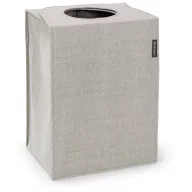   Brabantia összehajtható szennyestartó táska, négyzet forma, 55L, textil, szürke