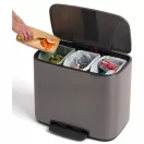 Háromosztatú szelektív kuka
