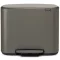 Brabantia Bo Pedal Bin pedálos szemetes, 36L, acél, platinaszürke