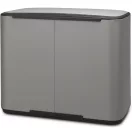 Brabantia Bo Pedal Bin pedálos szelektív kuka, 3x11L, acél, betonszürke