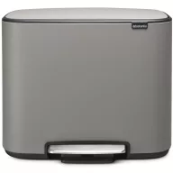   Brabantia Bo Pedal Bin pedálos szemetes, 36L, acél, betonszürke