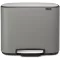Brabantia Bo Pedal Bin pedálos szemetes, 36L, acél, betonszürke