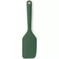   Brabantia TASTY+ sütőspatula, kaparóval, szögletes élű, akasztóval, hőálló, műanyag, platinazöld