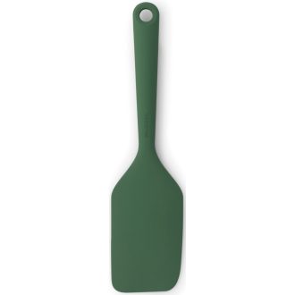   Brabantia TASTY+ sütőspatula, kaparóval, szögletes élű, akasztóval, hőálló, műanyag, platinazöld