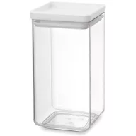   Brabantia tárolóedény 1,6L, halmozható, légmentesen záró fedő, világosszürke