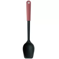   Brabantia TASTY+  tálalókanál, lapos kaparóéllel, beépített serpenyőtartóval, akasztóval, hőálló, műanyag, szőlőpiros