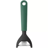   Brabantia TASTY+ zöldségpucoló, citromhéj-kaparóval, bal- és jobbkezes használat, akasztóval, rozsdamentes, műanyag, platinazöld