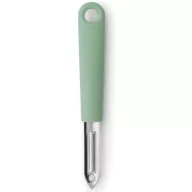   Brabantia TASTY+ zöldségpucoló, szemkiszedő a foltok kiszűrésére, bal- és jobbkezes használat, akasztóval, rozsdamentes, műanyag, jáde zöld