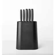   Brabantia TASTY+ konyhai késtartó blokk, 5db késsel, műanyag, rozsdamentes, sötétszürke