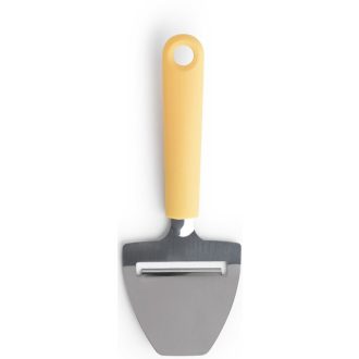   Brabantia TASTY+ sajtszeletelő, lágy és kemény sajtokhoz, rozsdamentes, műanyag, vaníliasárga