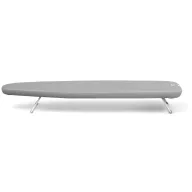   Brabantia asztali vasalódeszka akasztóval, tálca nélkül 95x30cm - S méret, fehér váz, metalizált szürke huzat