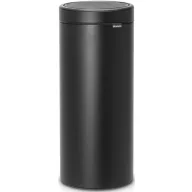  Brabantia Touch Bin New Soft-Touch nyomófedeles szemetes, 30L, acél, holdfény fekete