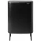 Brabantia Bo Touch Bin Hi nyomófedeles hulladékgyűjtő, lábakon álló, 60L, acél, matt fekete