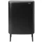 Brabantia Bo Touch Bin Hi nyomófedeles szelektív szemetes, lábakon álló, 2x30L, acél, matt fekete