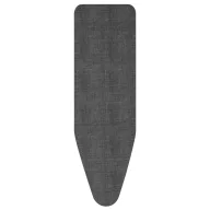   Brabantia vasalódeszka huzat 124x45cm - C méret, huzat + 8mm hab, farmerfekete