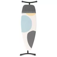   Brabantia vasalódeszka hőálló pihentető zónával, 135x45cm - D méret, fekete váz, tavaszi buborékok huzat