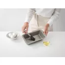 Brabantia Profile cukrász ecset, tapadásmentes, szilikon, rozsdamentes, selyem, fekete