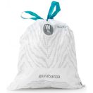 Erős húzózsinór, és perforáció a könnyebb zsákcsere érdekében