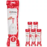   Brabantia PerfectFit méretpontos szemeteszsák, Y méret, 20L, Multipack 120 zsák, 6 tekercs, 20 zsák/tekercs