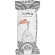   Brabantia PerfectFit méretpontos szemeteszsák, H méret, 50-60L, 20 zsák/tekercs