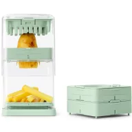   Brabantia TASTY+ zöldség, gyümölcs kézi szeletelő, 3 vágási méret, jáde zöld