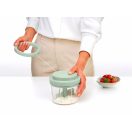 A modern jáde zöld szín bármilyen konyhába illeszkedik, miközben kiemelkedik a funkcionalitásával.