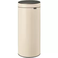   Brabantia Touch Bin New Soft-Touch nyomófedeles szemetes, 30L, acél, világos bézs