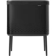   Brabantia Bo Laundry Bin szennyestartó kivehető zsákkal, 60L, acél, matt fekete