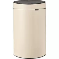   Brabantia Touch Bin New Soft-Touch nyomófedeles szemetes, 40L, acél, világos bézs