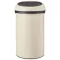 Brabantia Touch Bin nyomófedeles szemetes, 60L, világos bézs acél test, világos bézs fedő
