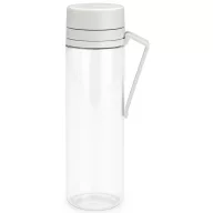   Brabantia Make & Take Water Bottle kulacs gyümölcsszűrővel, akasztós füllel, 0,5L, műanyag, világosszürke