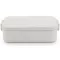 Brabantia Make & Take Lunch Box ebéddoboz clip-on fedővel 1,1L, mikrózható, műanyag, világosszürke