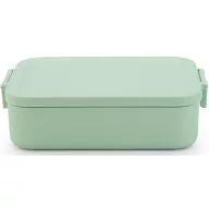   Brabantia Make & Take Lunch Box ebéddoboz clip-on fedővel 1,1L, mikrózható, műanyag, jáde zöld