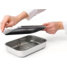 Légmentes záródás - hosszabb ideig frissen tartja az ebédjét.