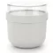 Brabantia Make & Take Breakfast Bowl utazó reggeliző csésze müzli tároló fedővel 0,5L, műanyag, világosszürke