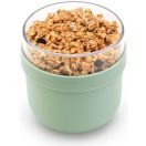 180ml kapacitású felső tárolórekesz.