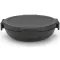 Brabantia Make & Take Lunch Bowl ebédtál szivárgásmentes clip-on fedővel 1L, mikrózható, műanyag, sötétszürke