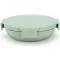 Brabantia Make & Take Lunch Bowl ebédtál szivárgásmentes clip-on fedővel 1L, mikrózható, műanyag, jáde zöld