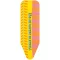 Brabantia vasalódeszka huzat 124x38cm - B méret, huzat + 2mm hab, Yinka Ilori
