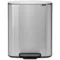 Brabantia Bo Pedal Bin pedálos szemetes, 60L, rozsdamentes, ujjlenyomatmentes